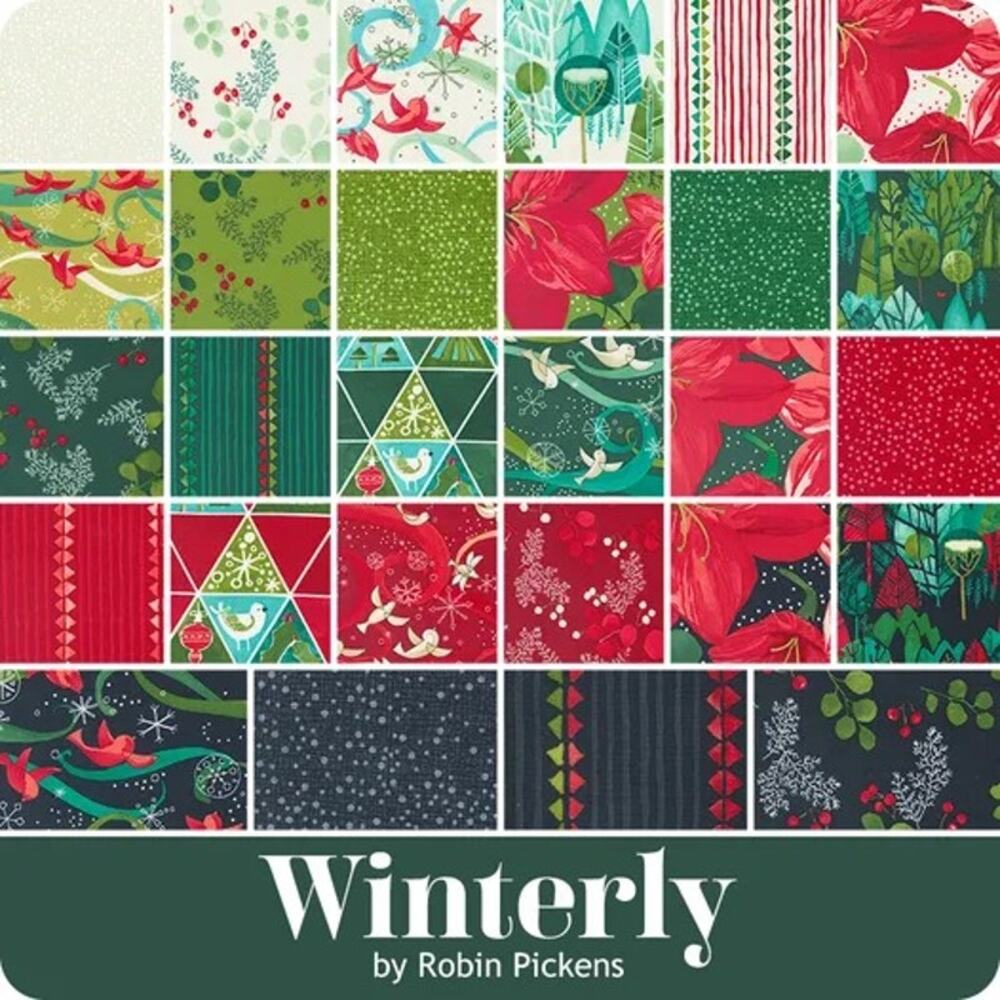 Winterly Charm Pack by Robin Pickens for Moda Fabrics